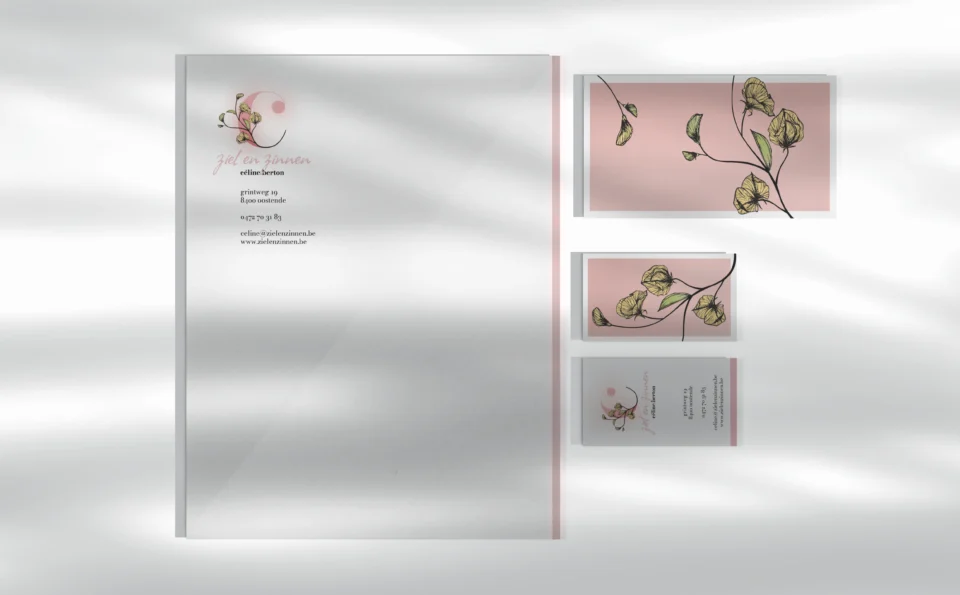 Nieuwe huisstijl praktijk Ziel & Zinnen