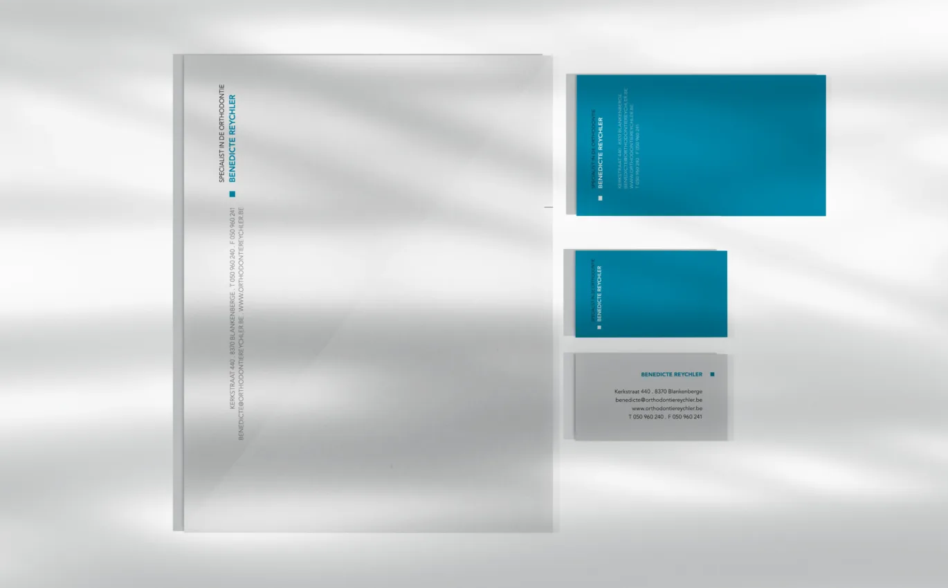 Nieuwe huisstijl Orthodontie Reychler